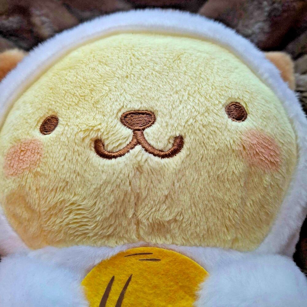 Sanrio Pompompurin Stuffed Plush Toy Nakayoshi Cat 2022 - USA Seller - Picture 7 of 10